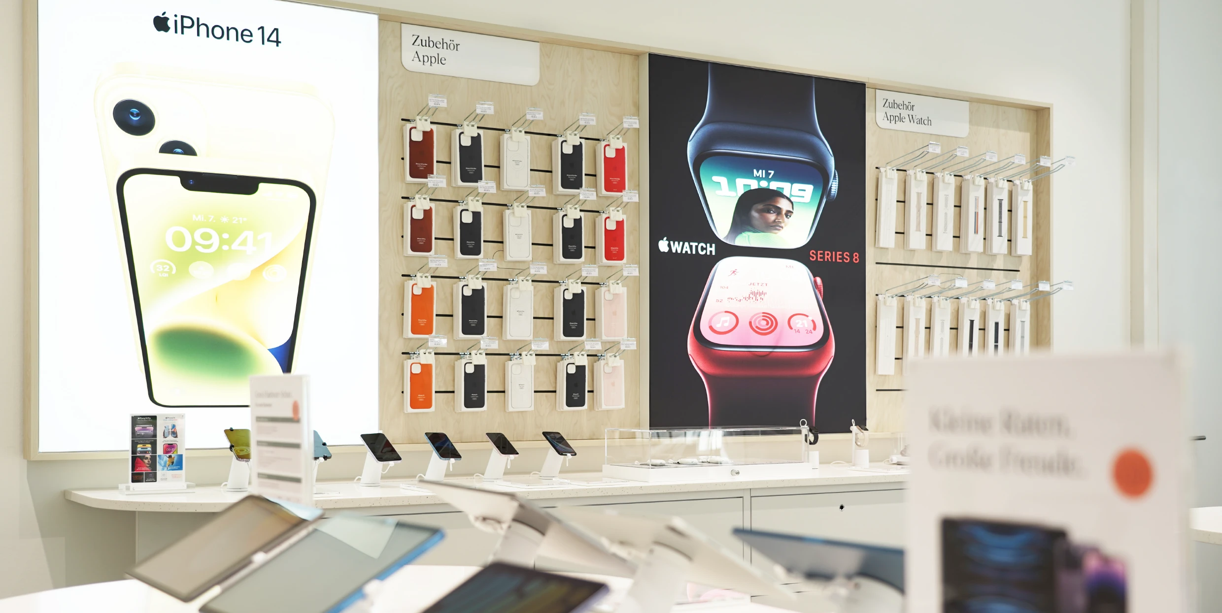 Gravis Store-Konzept: Apple-Bereich