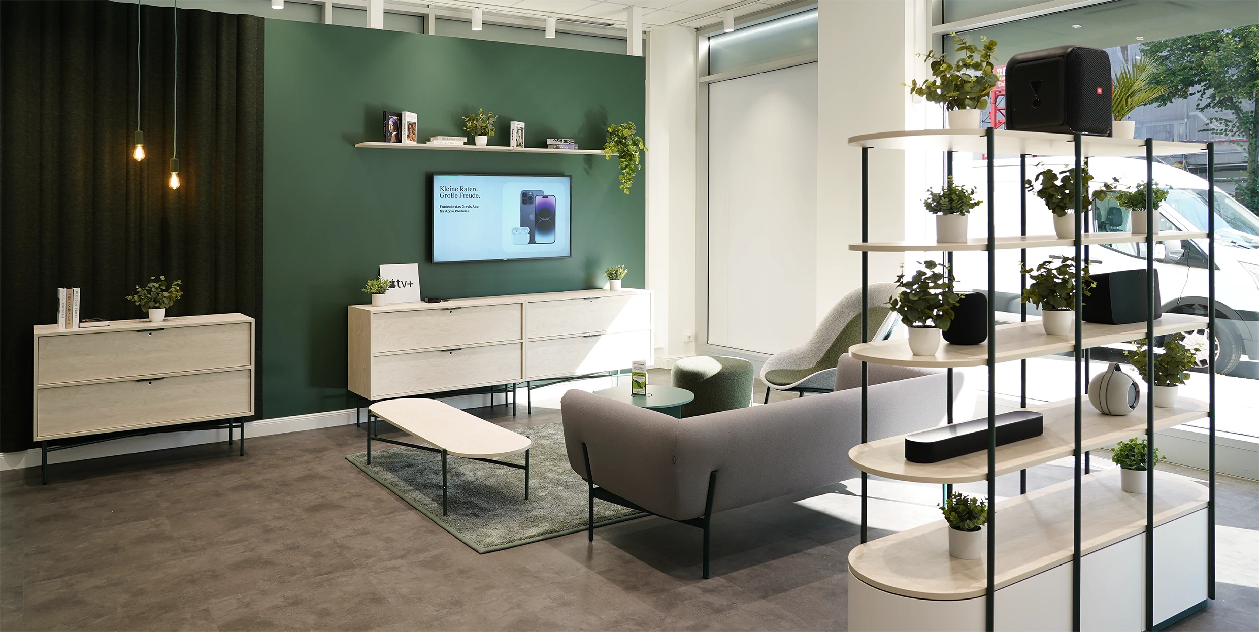 Gravis Smart Home Lounge im Gravis Store Hamburg