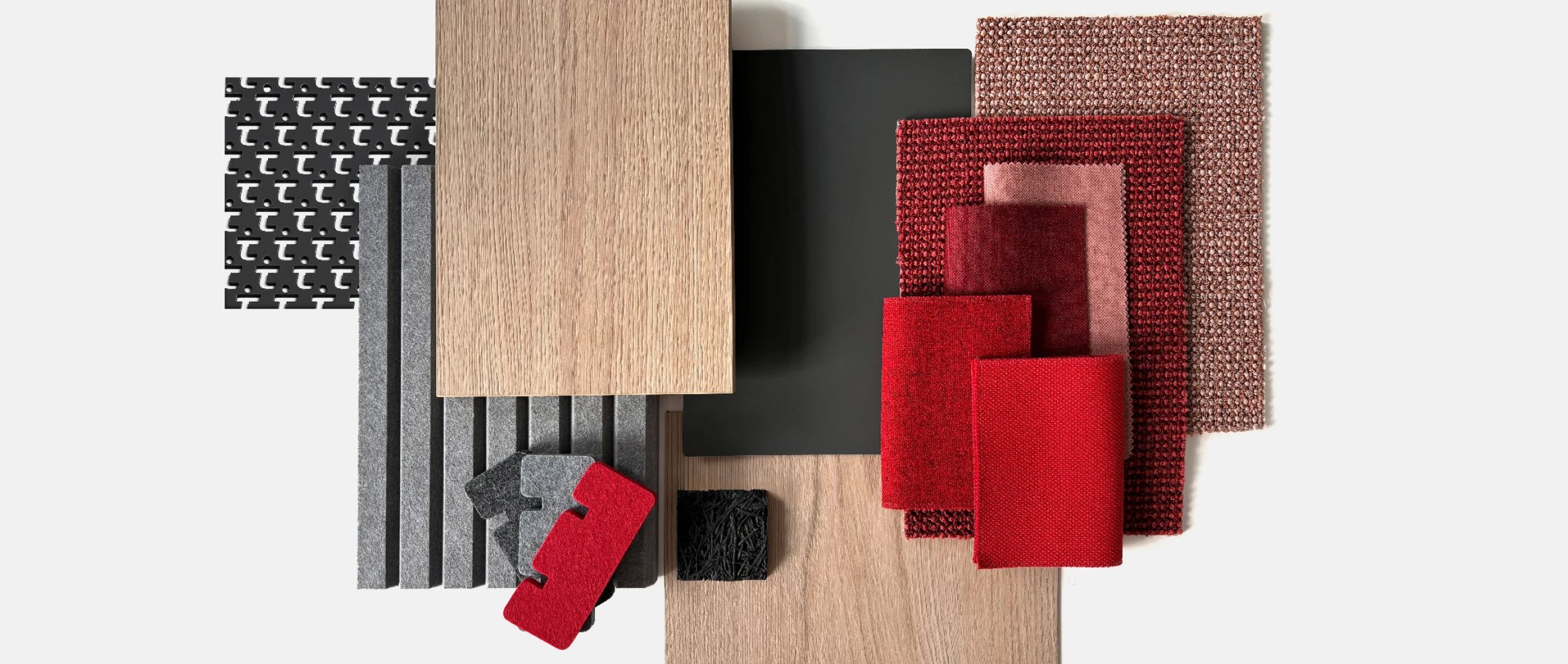 Office-Konzept: Farbkonzept und Materialkonzept