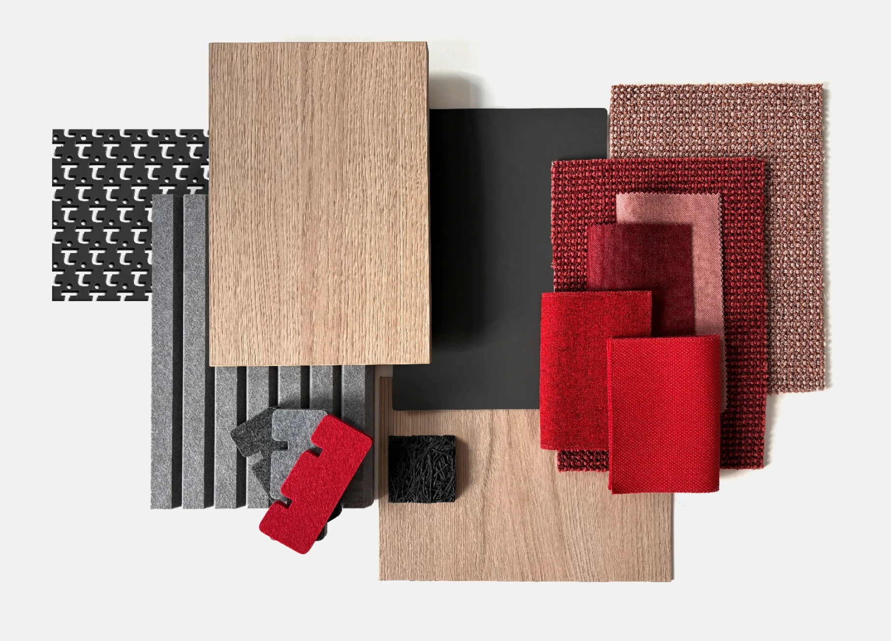 Office-Konzept: Farbkonzept und Materialkonzept